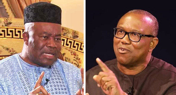 Akpabio Cautions Peter Obi Against Inciting Crisis