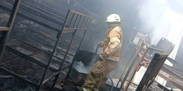 Fire Razes High School Dorm