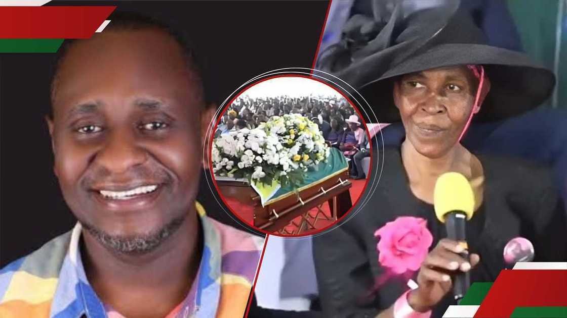 Joel Munuve: Late MCA's mum, brother share emotional tributes during his burial