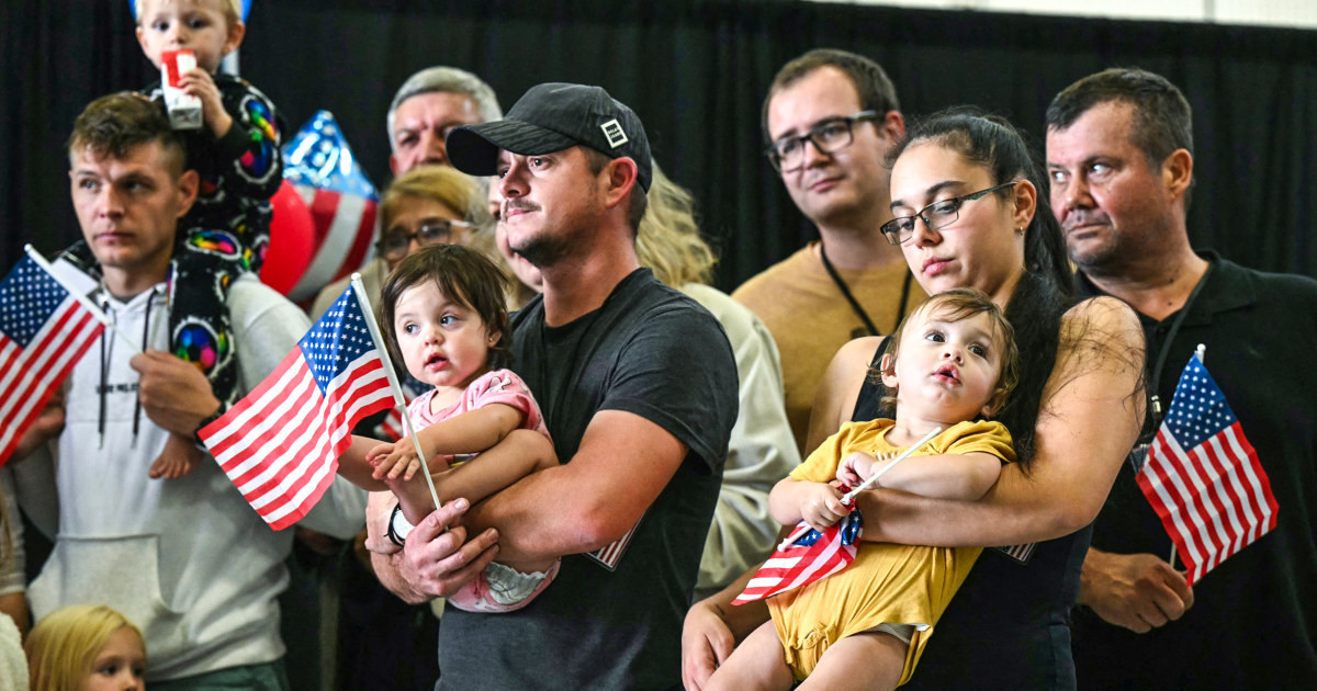 White South Africans arrive in the U.S. as refugees, protected under Trump's carve out